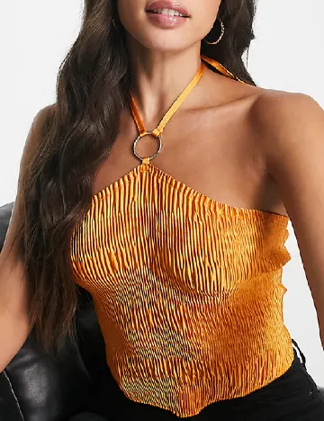 Top ASOS, portocaliu