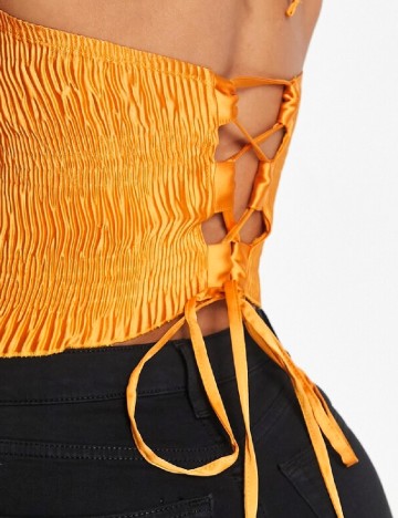 Top ASOS, portocaliu