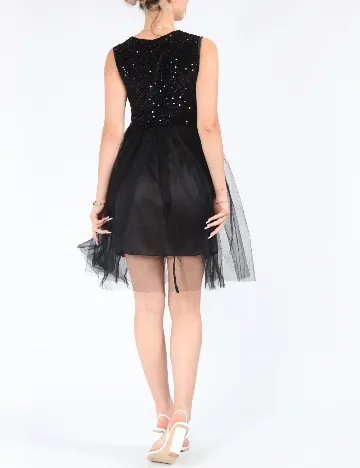 Rochie medie Love&Lemonade, negru Negru