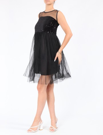 Rochie medie Love&Lemonade, negru