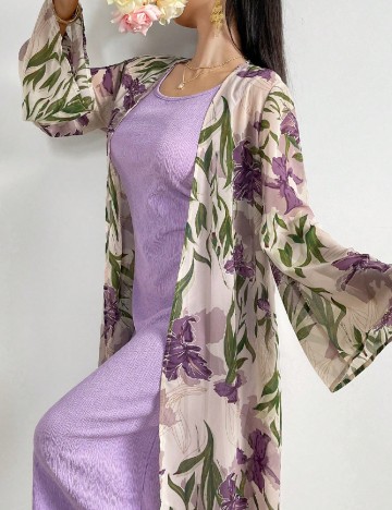 Rochie lunga SHEIN, lila