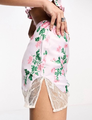 Fusta ASOS, roz