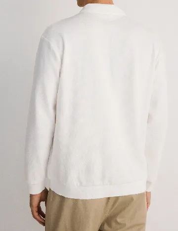 Bluza Reserved, alb Alb