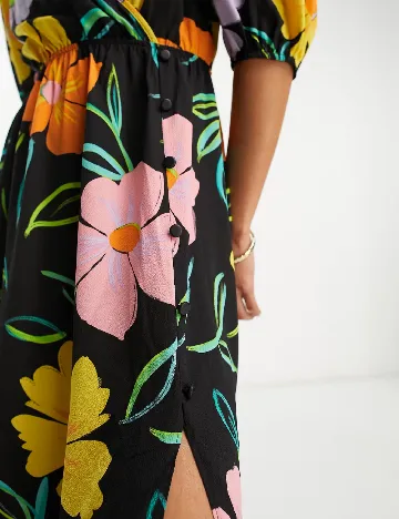 Rochie lunga ASOS, floral print