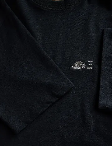 Tricou Reserved, negru
