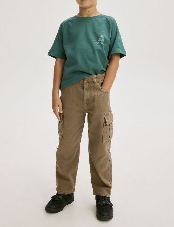 Pantaloni Reserved, maro