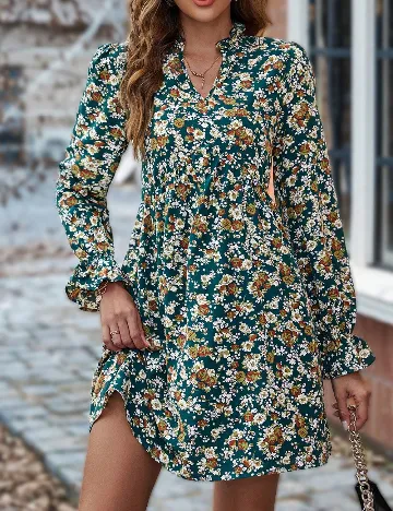 Rochie scurta SHEIN, floral Floral print