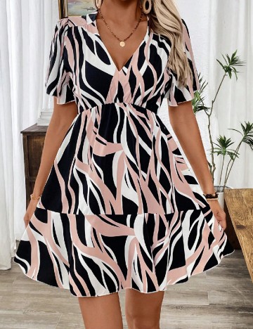 Rochie scurta SHEIN, mix culori