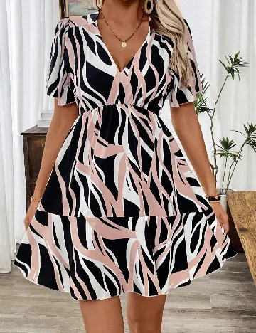 Rochie scurta SHEIN, mix culori