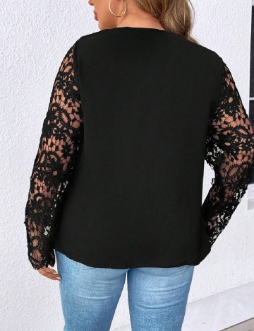 Bluza SHEIN CURVE, negru