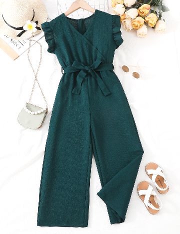 Salopeta Shein Kids, verde
