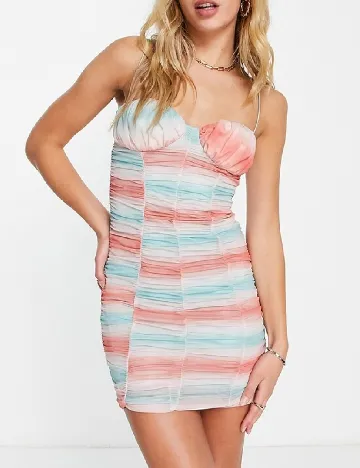 Rochie scurta ASOS, mix culori
