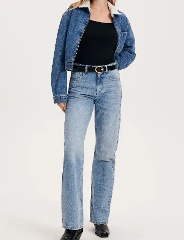Bluza Reserved, negru Negru
