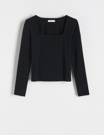 Bluza Reserved, negru