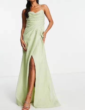 Rochie lunga ASOS, verde