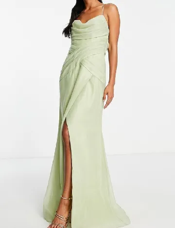 Rochie lunga ASOS, verde