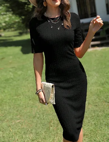 Rochie medie SHEIN, negru