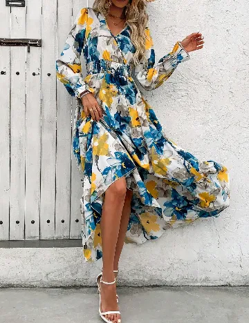 Rochie lunga SHEIN, mix culori