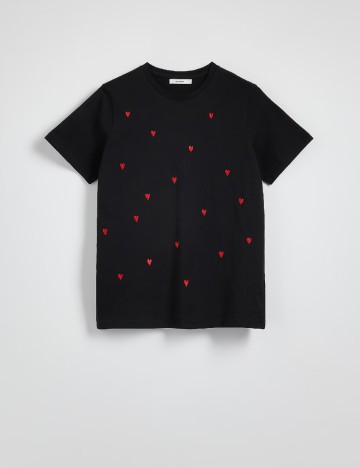 Tricou Reserved, negru