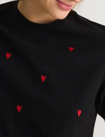 Tricou Reserved, negru