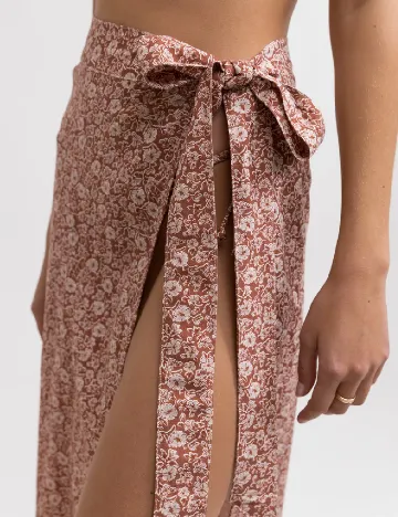 Fusta de plaja Rhythm, floral print
