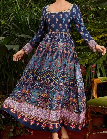 Rochie lunga SHEIN, mix culori