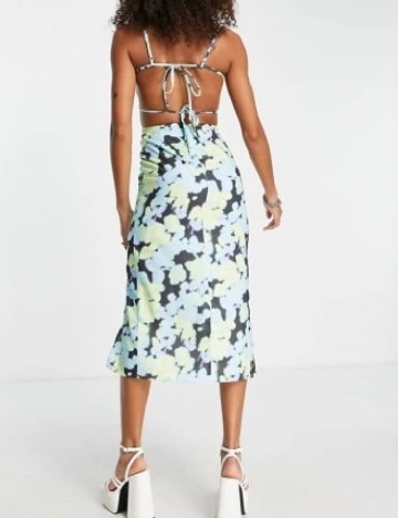 Rochie medie ASOS, mix culori