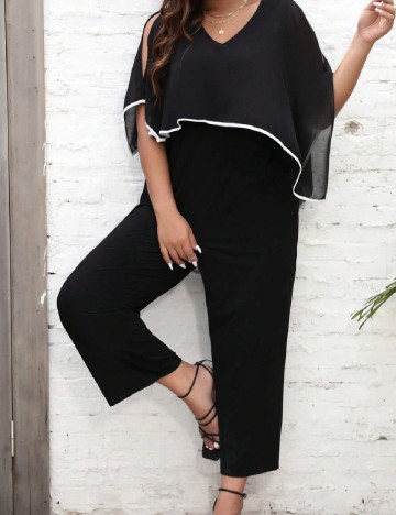 Salopeta SHEIN CURVE, negru