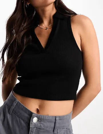 Top Stradivarius, negru