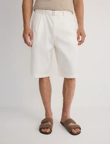Pantaloni scurti Reserved, alb
