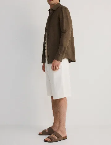 Pantaloni scurti Reserved, alb