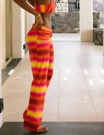 Pantaloni de plaja Labelrail x Eva Apio, mix culori
