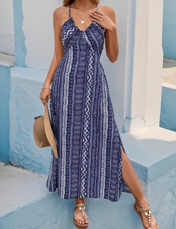 Rochie lunga SHEIN, albastru
