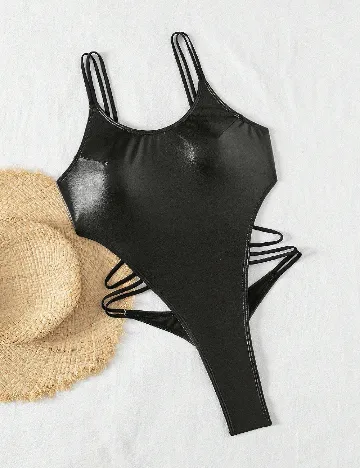 Costum de baie SHEIN, negru