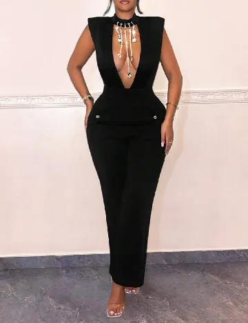 Salopeta SHEIN, negru