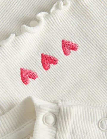 Tricou Reserved, alb