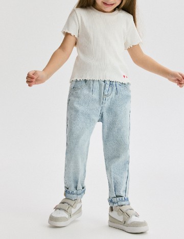 Tricou Reserved, alb