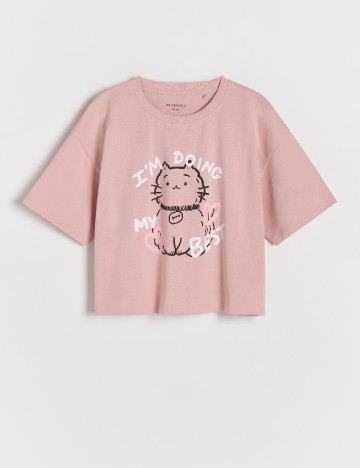 Tricou Reserved, roz
