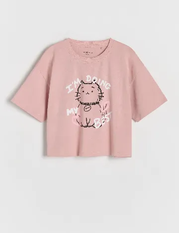 Tricou Reserved, roz