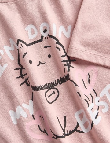 Tricou Reserved, roz