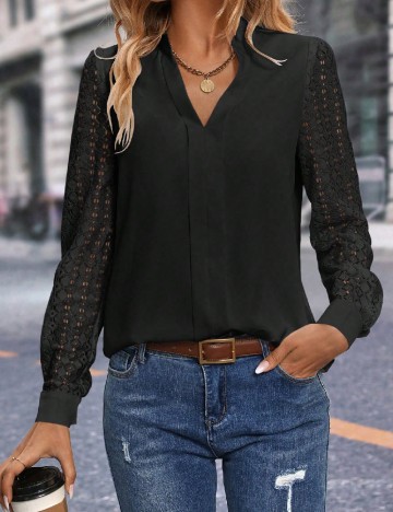 Bluza SHEIN, negru