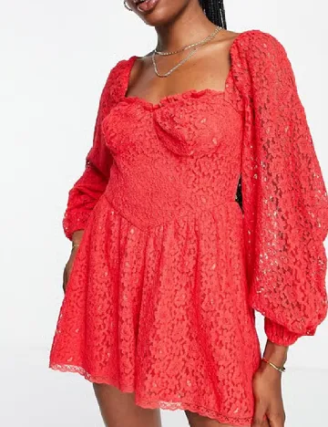 Salopeta Miss Selfridge, rosu