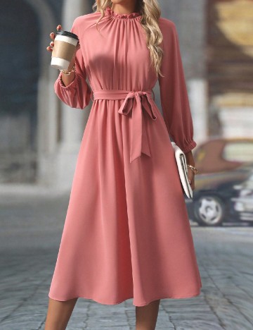 Rochie medie SHEIN, roz