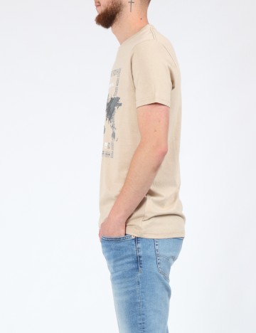 Tricou Milano Bulls, crem