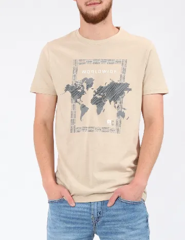 Tricou Milano Bulls, crem Crem