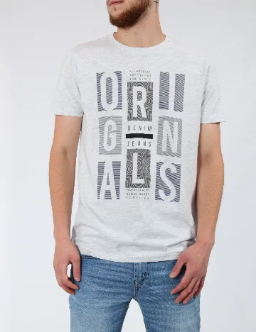 Tricou Milano Bulls, gri Gri
