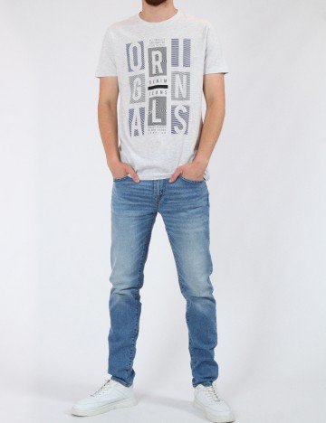 Tricou Milano Bulls, gri