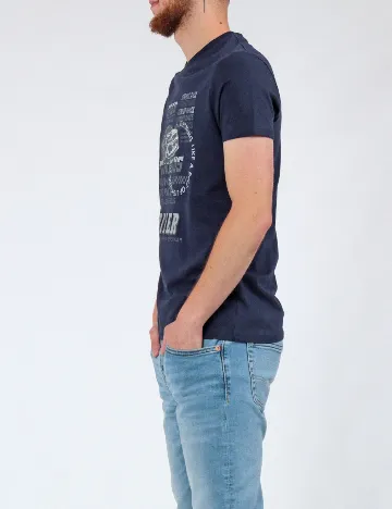 Tricou Milano Bulls, bleumarin Albastru