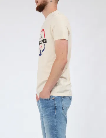 Tricou Milano Bulls, crem Crem