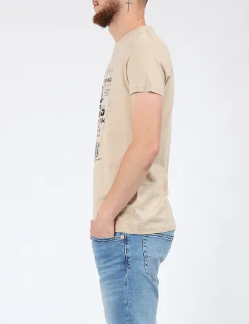 Tricou Milano Bulls, crem Crem